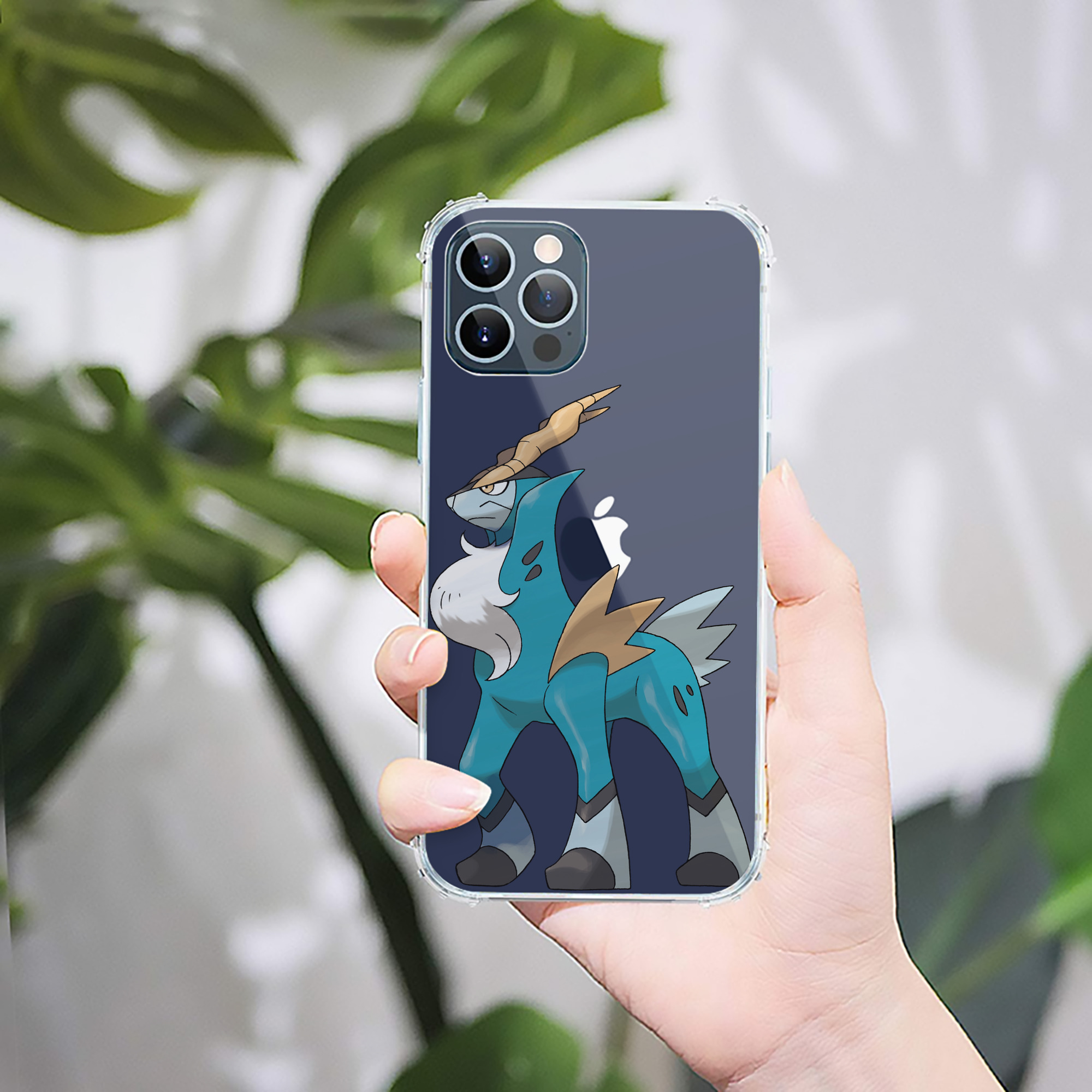 （画像用） ポケットモンスター Pokémon 【iPhone 12シリーズ対応】透明スマホケース（クリアソフトケース）